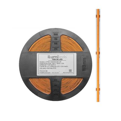 TIRA EXTRAPLANA LED COB 480LEDXM 55W 24VCD 60K IP20 ROLLO
