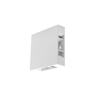 LUM SOB MURO LED 4W 85-265V 4 SALIDAS LUZ 30K BLANCO
