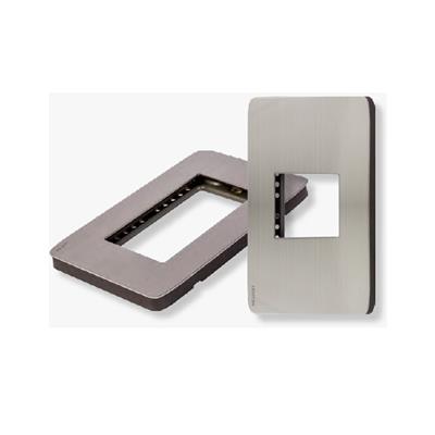 PLACA ACERO STALO PARA 3 MODULO 1/3