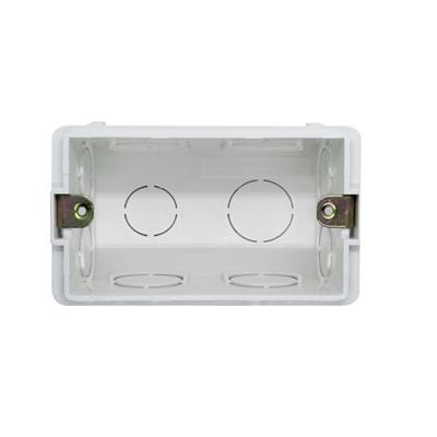 CAJA PLASTICA PARA PLACAS 3 MODULOS 1/3