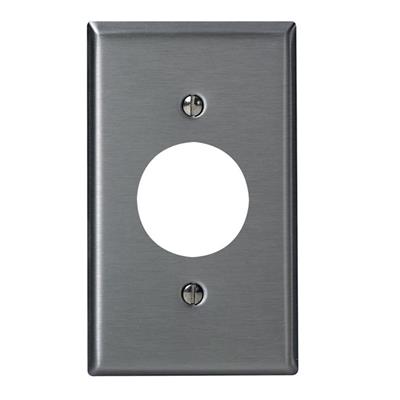 PLACA ACERO INOX P/CONTACTO REDONDO 36MM