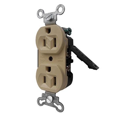 RECEPTACULO DUPLEX+T BLANCO 15A