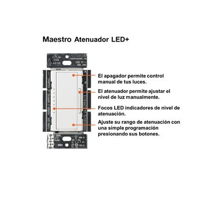 DIMMER MAESTRO CFL/LED MULT. 150W BLANCO