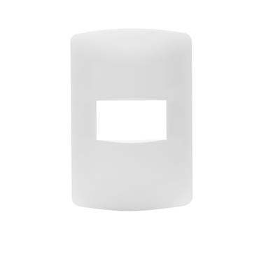 PLACA 1M BLANCO C/CHASIS POLICARBONATO
