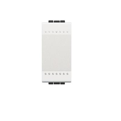 INTERRUPTOR TRES VIAS 1 MODULO BLANCO
