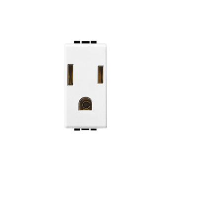 TOMA CORRIENTE 2P+T PROT INFANTIL 1 MOD 15A 277V BCO