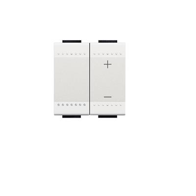 ATENUADOR UNIVERSAL PULSANTE COLOR BLANCO