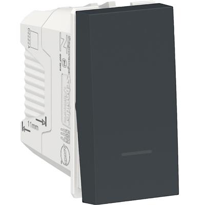 APAGADOR 1M 2V 16AX-250V GRAFITO