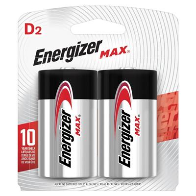 PILA ENERGIZER MAX ALCALINA D C/2 E95BP-2