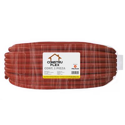 POLIDUCTO NARANJA CONSTRUFLEX 1/2" ROLLO 100M