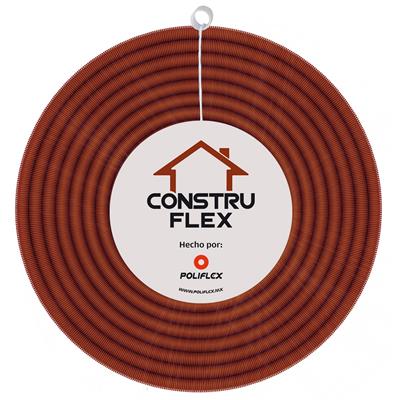 POLIDUCTO NARANJA CONSTRUFLEX 1/2PG ROLLO 100M
