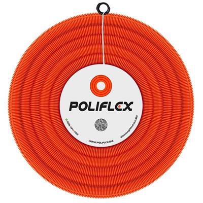 POLIFLEX NARANJA C/GUIA DE 3/4PG ROLLO 50M