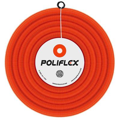 POLIFLEX NARANJA C/GUIA DE 3/4” ROLLO 50M