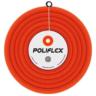 POLIFLEX NARANJA DE 3/4PG ROLLO 50M