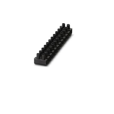 REGLETA CONEXION EUROPA 12P 16MM2 76A NEGRO