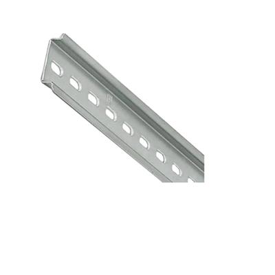 RIEL DIN PERFORADO DE 35X7.5MM PASIVADO CAPA/GRUESA 2 MT