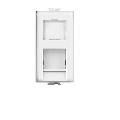 CONECTOR UTP TOOLLESS RJ45 1 M BLANCO CATEGORIA 6