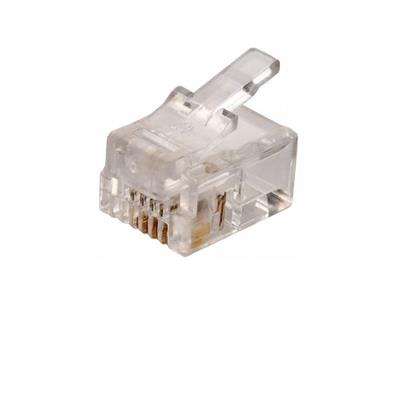 PLUG RJ11 TELEFONO 4H MODULAR