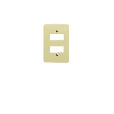 PLACA 2M MARFIL C/CHASIS DPLX ESPECIAL TERMOPLASTICO
