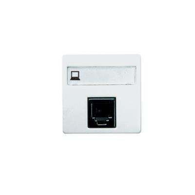 TOMA COMPUTO RJ45 1M 8 H CATEGORIA 5E BLANCO