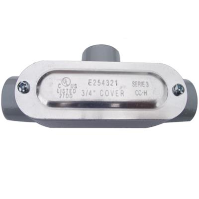 CONDULET T SERIE 3 CON TAPA DE 19.0MM