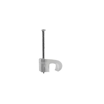 GRAPA P/CABLE PLANO 3- 5MM CAJA 100PZ