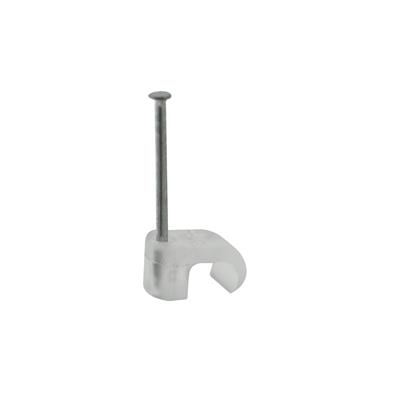 GRAPA P/CABLE PLANO 4- 6MM CAJA 100PZ