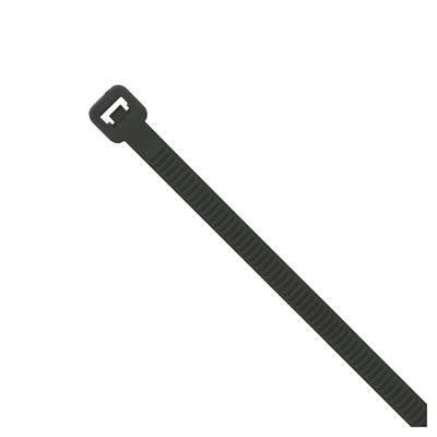 CINCHO DE NYLON DE 19X0.5CM NEGRO 100PZ