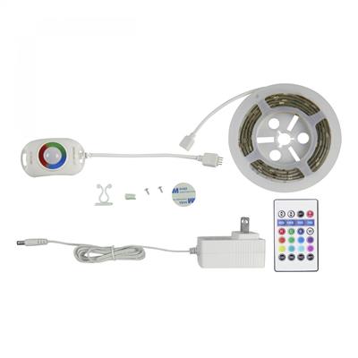 LAMP LED TIRA 9W 12V RGB IP20 C/SENSOR MOV 1.5M TECNOLITE