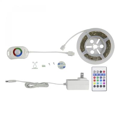 LAMP LED TIRA 9W 12V RGB IP20 C/SENSOR MOV 1.5M TECNOLITE