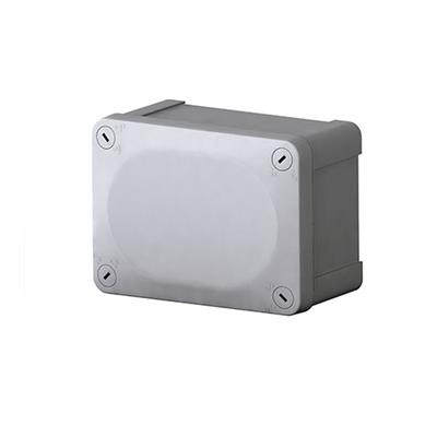 CAJA ESTANCAS IP55 150X105X80mm C/LADOS CERRADOS Y PLACA C/T