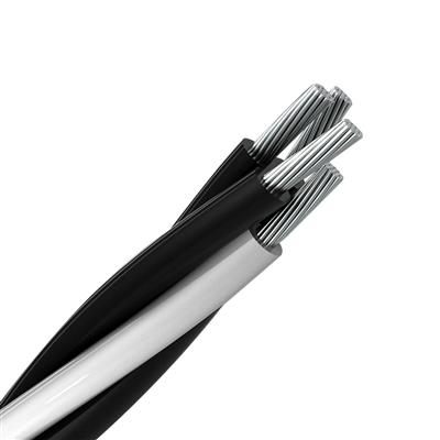 CABLE XLP DRS 600V 2X1/0+1X2AWG ALUMINIO LATINCASA