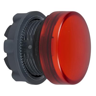 CABEZA PLASTICA P/LAMP P/CAJAXAL ROJO