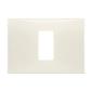 PLACA NEVE 1MOD CENTRAL TENOPOLIMERO MARFIL