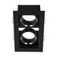 LUM INT EMP TECHO GX5.3/GU10X2 100-240V NGO ATLAS II TECNO
