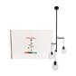 LUM INT SUSP TECHO E27X3 100-240V NGO S/LAMP FULU II TECNOLI