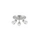 LUM INT SOB GU10X3 100-240/12V S/LAMP SATIN BEJAR I