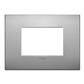 PLACA ARKE CLASSIC 3MOD ALUMINIO LAVA