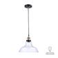 LUM SUSP INT 60W 100-240V CRISTAL TRANSP S/LAMP MAIA II TECN