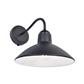 LUM SOLAR MURO 1.5W 3.7V 27K 150LM 128G IP44 NEGRO SONKRA