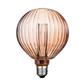 LAMP LED FILAMENTO G125 E27 3W 127V 20K ATEN AMBAR LINEAS