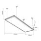 LUM INT EMP/SUSP PANEL LED 40W 120-240V 27-65K BCO DOMUS II