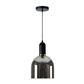 LUM SUSP INT E27 60W 100-240V S/LAMP NEGRO/HUMO IRENA II