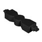 ACCESORIO CONECTOR FLEXIBLE HORIZONTAL