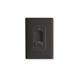 CONTROL DESLIZABLE 120V NEGRO P/VENTILADOR C/PLACA