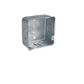 CAJA CUADRADA GALVANIZADA 1 1/2PG C/TAPA