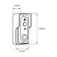 TIMBRE VISION NOCTURNA WIFI 1080P 5V AUDIO 2 VIAS RECEPTION