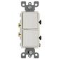 INTERRUPTOR DPLX DE BALANCIN SENCILLOS 20A-120V/277V BLANCO