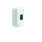 GABINETE EN RESINA IP65 DE SEMI-EMPOTRAR P/3 MOD