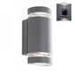 LUM EXT/ARB MURO 70W 100-127V SATIN S/LAMP TOLEDO TECNO